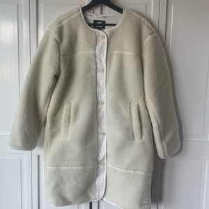 Roots sherpa jacket sz small